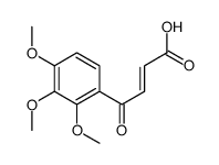 (E)-4-oxo-4-(2,3,4-trimethoxyphenyl)but-2-enoic acid Structure