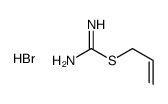 prop-2-enyl carbamimidothioate,hydrobromide Structure