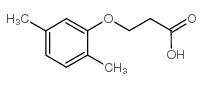 3-(2,5-二甲基苯氧基)-丙酸图片