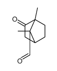 (1S,4R)-4,7-dimethyl-3-oxobicyclo[2.2.1]heptane-7-carbaldehyde Structure