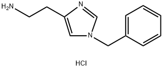 2-(1-benzyl-1H-imidazol-4-yl)ethan-1-amine dihydrochloride Structure