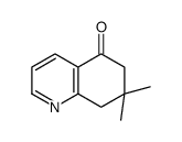 7,7-dimethyl-6,8-dihydroquinolin-5-one结构式