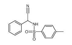 N-[cyano(phenyl)methyl]-4-methylbenzenesulfonamide结构式