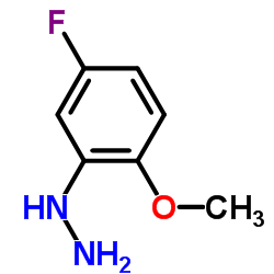 Hydrazine, (5-fluoro-2-methoxyphenyl)- (9CI)结构式