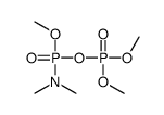 [dimethylamino(methoxy)phosphoryl] dimethyl phosphate Structure