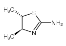 2-Thiazolamine,4,5-dihydro-4,5-dimethyl-,(4S,5S)-(9CI)结构式