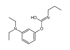 [3-(diethylamino)phenyl] N-propylcarbamate结构式