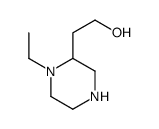 2-Piperazineethanol,1-ethyl-(9CI)结构式