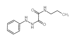 2-oxo-2-(2-phenylhydrazinyl)-N-propyl-acetamide Structure