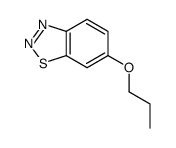 6-propoxy-1,2,3-benzothiadiazole Structure