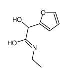 2(N-ETHYLCARBAMOYLHYDROXYMETHYL)FURAN结构式