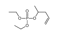 diethyl pent-4-en-2-yl phosphate Structure