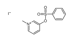 (1-methylpyridin-1-ium-3-yl) benzenesulfonate,iodide Structure