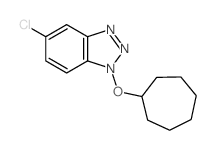 1H-Benzotriazole,5-chloro-1-(cycloheptyloxy)- picture