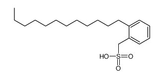 (2-dodecylphenyl)methanesulfonic acid Structure