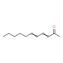 3,5-Undecadien-2-one Structure