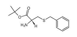 H-Cys(S-Bzl)-Ot-Bu结构式