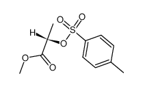 (S)-2-(toluene-4-sulfonyloxy)-propionic acid methyl ester Structure