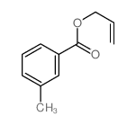 prop-2-enyl 3-methylbenzoate结构式