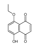 naphthazarin monoethyl ether结构式