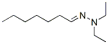 Heptanal diethyl hydrazone Structure