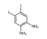 1,2-DIAMINO-4,5-DIIODOBENZENE Structure