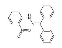 benzophenone (2-nitrophenyl)hydrazone Structure