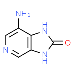 2H-Imidazo[4,5-c]pyridin-2-one,7-amino-1,3-dihydro-结构式