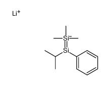 lithium,phenyl-propan-2-yl-trimethylsilylsilanide Structure