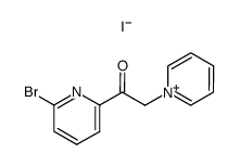 1-(2-(6-bromopyridin-2-yl)-2-oxoethyl)pyridinium iodide结构式