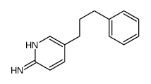 5-(3-phenylpropyl)pyridin-2-amine Structure