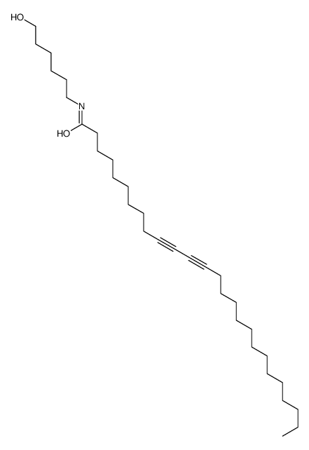 N-(6-hydroxyhexyl)hexacosa-10,12-diynamide Structure