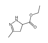 2-Pyrazoline-5-carboxylic acid,3-methyl-,ethyl ester (7CI) picture