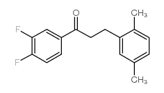 3',4'-DIFLUORO-3-(2,5-DIMETHYLPHENYL)PROPIOPHENONE图片