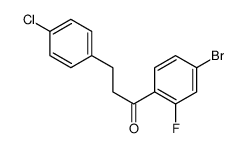 4'-BROMO-3-(4-CHLOROPHENYL)-2'-FLUOROPROPIOPHENONE图片