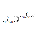 3-[4-[(Boc-amino)methyl]phenyl]-1,1-dimethylurea Structure
