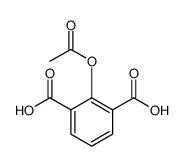 1,3-Benzenedicarboxylic acid, 2-(acetyloxy) Structure