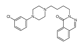 2-[4-[4-(3-chlorophenyl)piperazin-1-yl]butyl]phthalazin-1-one Structure