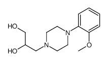 3-[4-(2-methoxyphenyl)piperazin-1-yl]propane-1,2-diol Structure