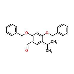 2,4-Bis(benzyloxy)-5-isopropylbenzaldehyde picture