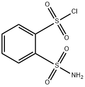 2-sulfamoylbenzene-1-sulfonyl chloride Structure