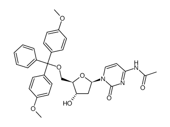 5'-O-DMT-N4-Ac-dC structure