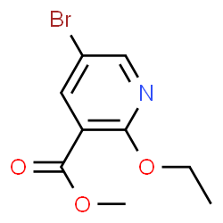 Methyl 5-bromo-2-ethoxynicotinate Structure