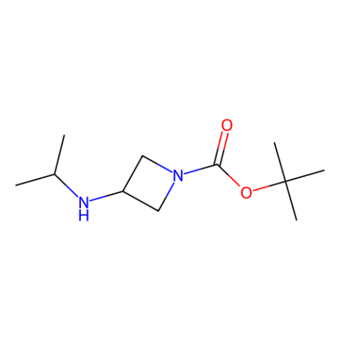 tert-butyl 3-(propan-2-ylamino)azetidine-1-carboxylate结构式