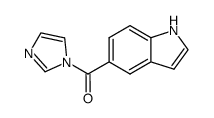 (imidazol-1-yl)(indol-5-yl)methanone结构式