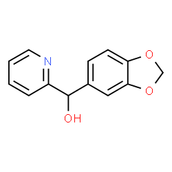 3,4-(METHYLENEDIOXY)PHENYL-(2-PYRIDYL)METHANOL结构式