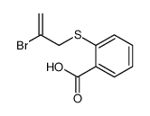 2-(2-bromoprop-2-enylsulfanyl)benzoic acid结构式