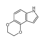 3,7-dihydro-2H-[1,4]dioxino[2,3-e]indole Structure