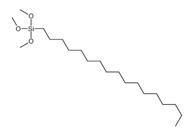 heptadecyl(trimethoxy)silane Structure