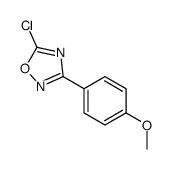 5-chloro-3-(4-methoxyphenyl)-1,2,4-oxadiazole Structure